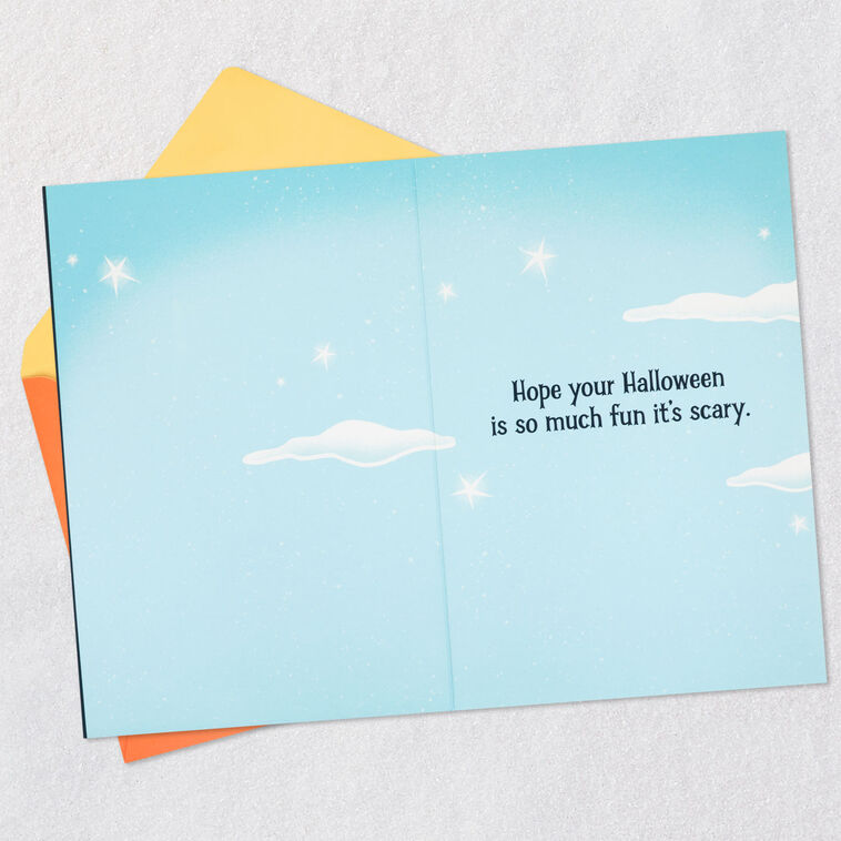 Hallmark Scary Fun Musical Halloween Card With Light