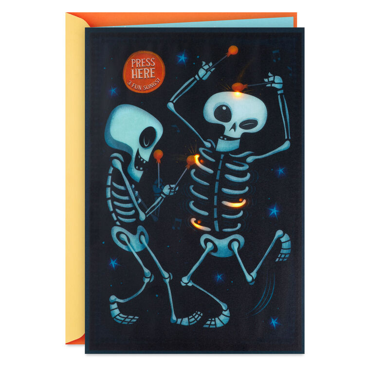 hallmark Scary Fun Musical Halloween Card With Light