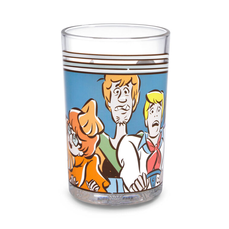 hallmark Scooby-Doo™ and Crew in the Mystery Machine Collectible Drinking Glass 13.5 oz