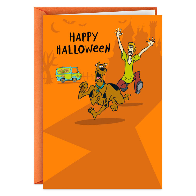 hallmark Scooby-Doo™ Hope It's Scary Groovy and Fun Halloween Card
