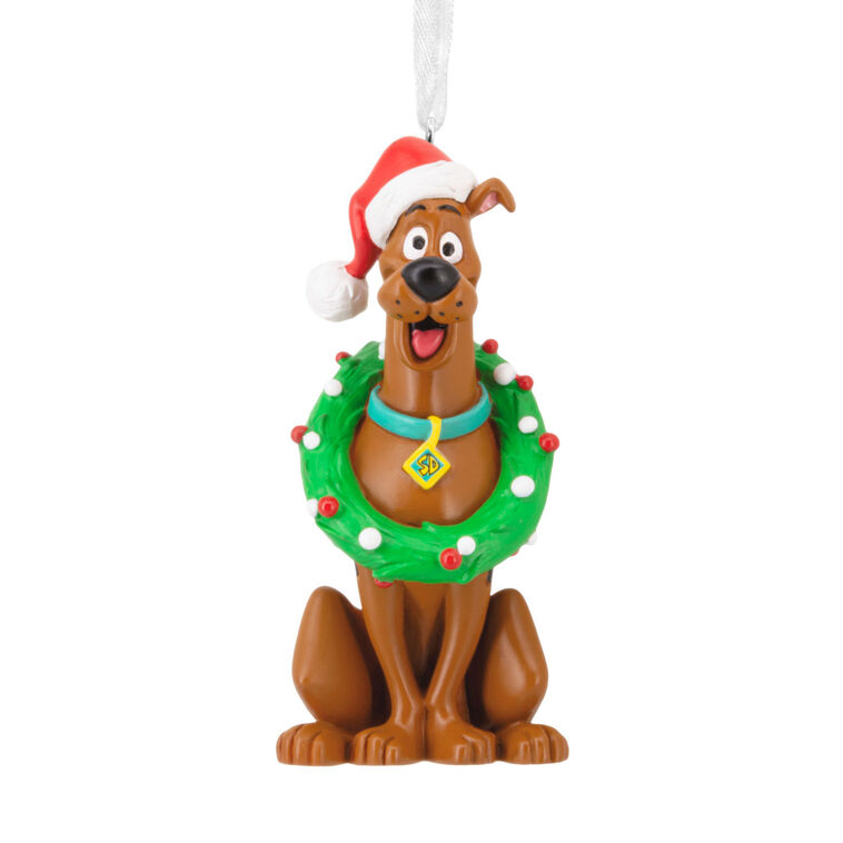 hallmark Scooby-Doo™ With Wreath Hallmark Ornament