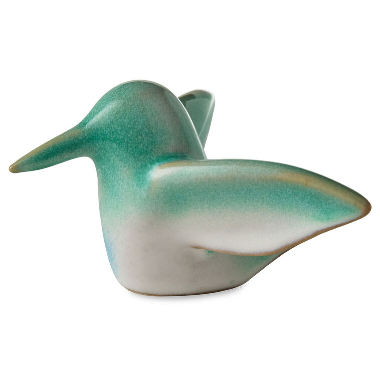 hallmark Sculpted Blue and Green Hummingbird Figurine 1.75"