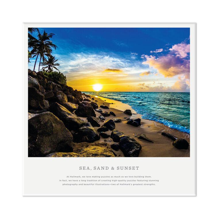 Hallmark Sea Sand And Sunset 1000-Piece Jigsaw Puzzle