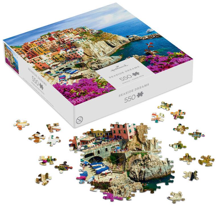 Hallmark Seaside Dreams Italian Coast 550-Piece Jigsaw Puzzle