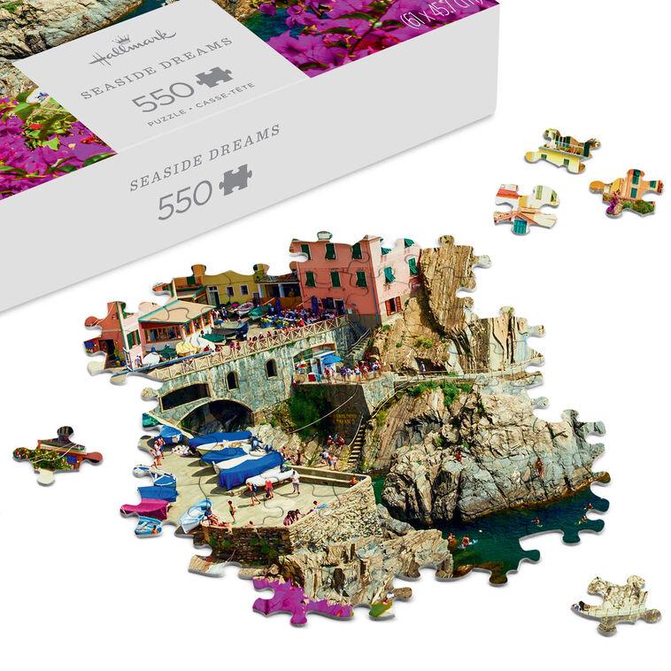 Hallmark Seaside Dreams Italian Coast 550-Piece Jigsaw Puzzle