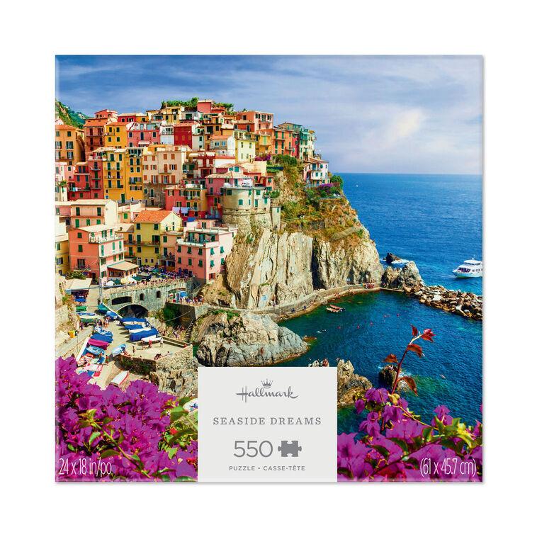 hallmark Seaside Dreams Italian Coast 550-Piece Jigsaw Puzzle