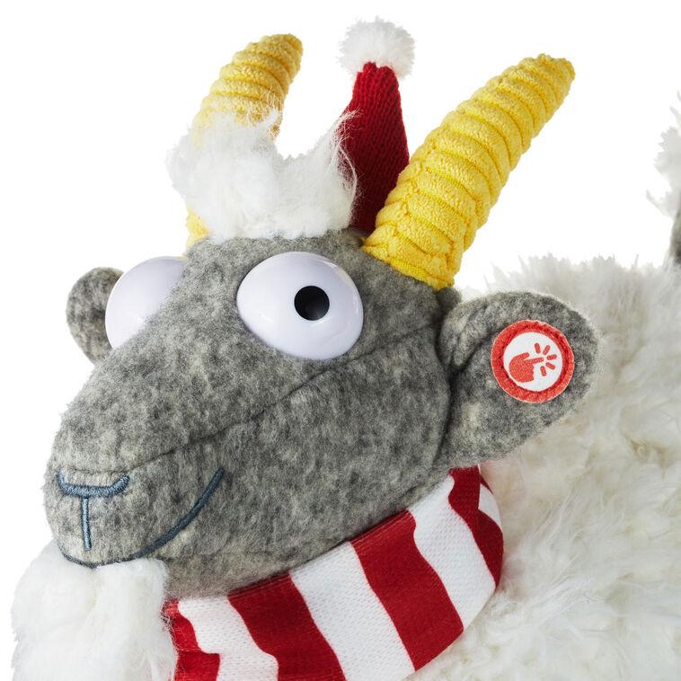 Hallmark Season's Screamings Goat Plush With Sound And Motion