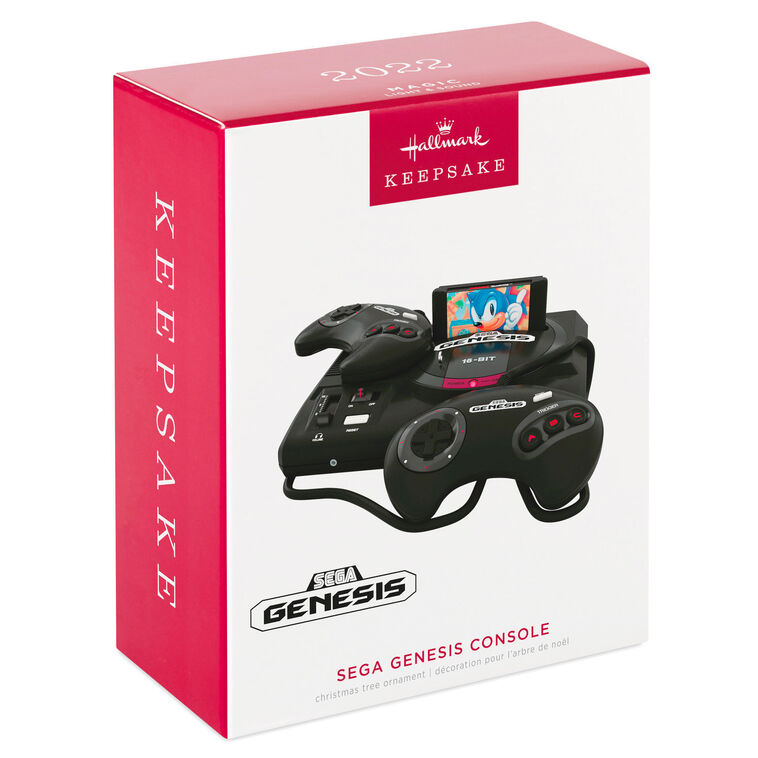 Hallmark SEGA Genesis Console Ornament With Light And Sound