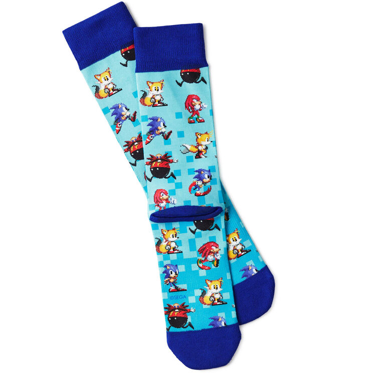 Hallmark SEGA Sonic The Hedgehog™ 16-Bit Style Crew Socks
