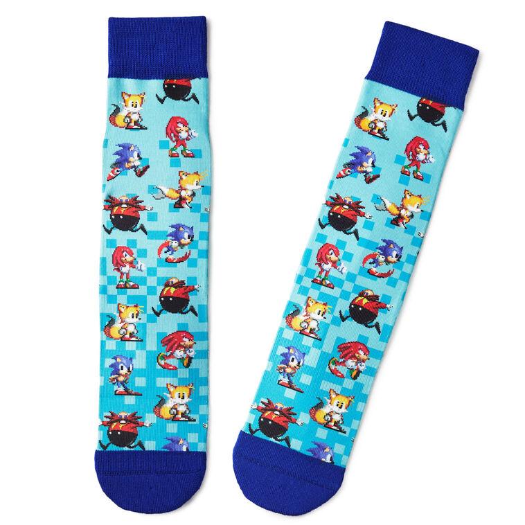 hallmark SEGA Sonic the Hedgehog™ 16-Bit Style Crew Socks
