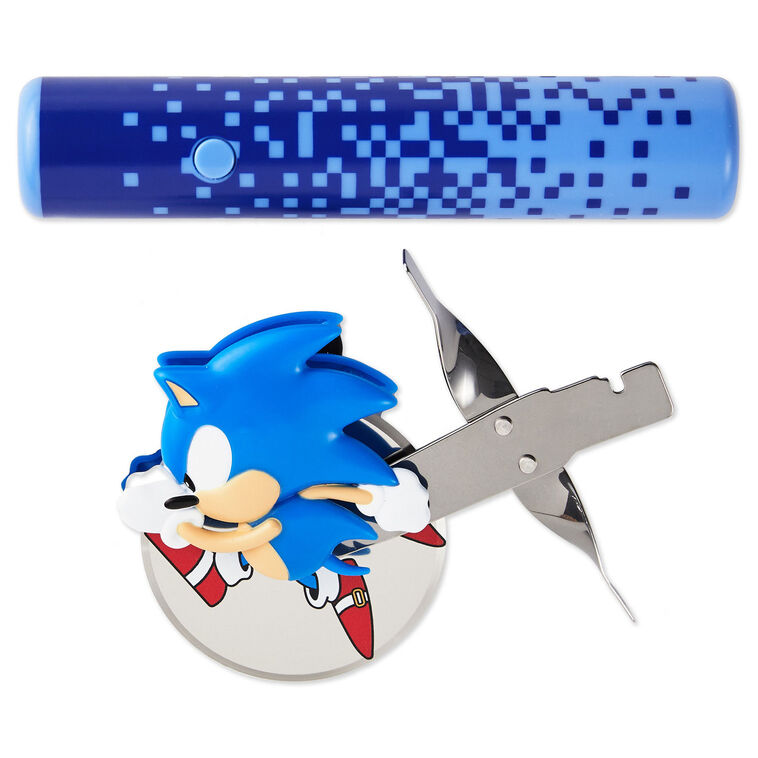 Hallmark SEGA Sonic The Hedgehog™ Pizza Cutter With Sound