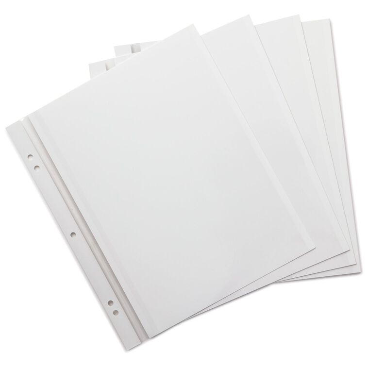 hallmark Self-Adhesive Photo Refill Pages Pack of 16