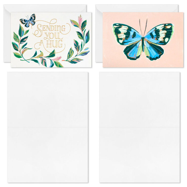 Hallmark Sending A Hug Assorted Blank Cards Pack Of 12