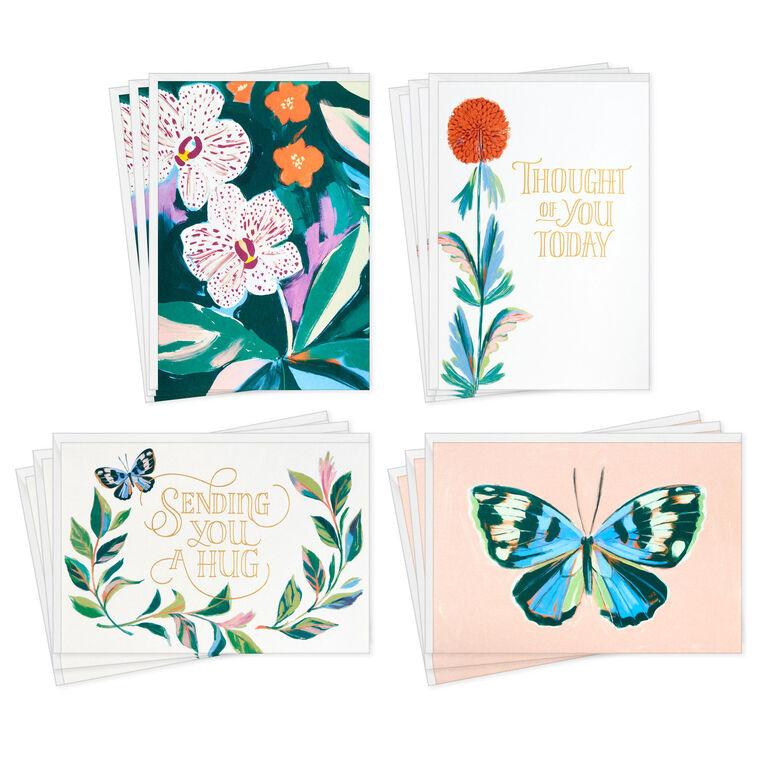 hallmark Sending a Hug Assorted Blank Cards Pack of 12