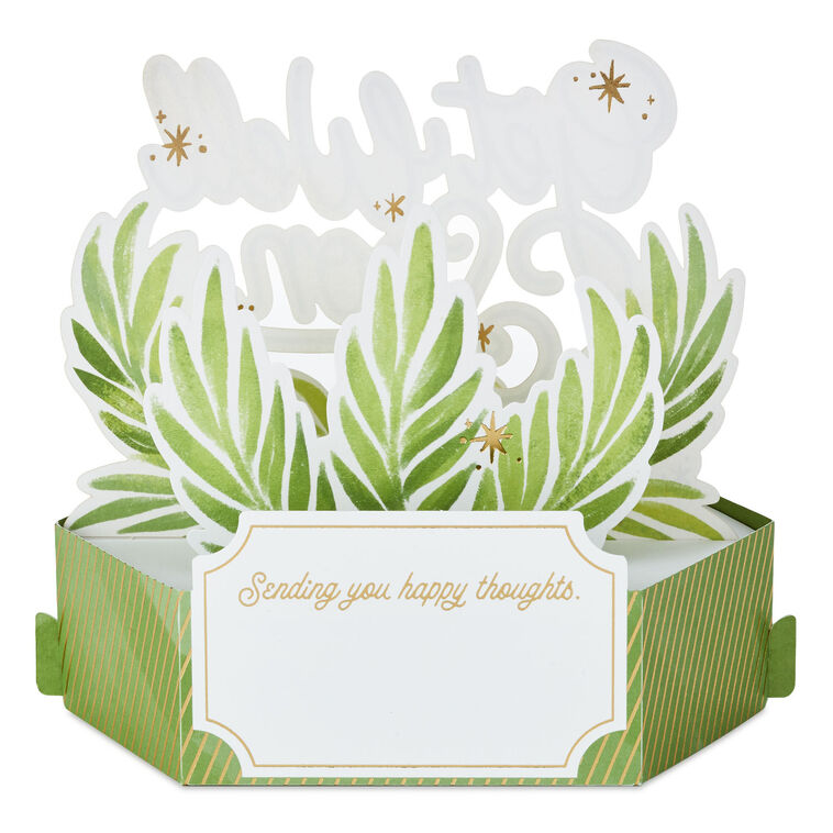 Hallmark Sending Happy Thoughts Pop-Up Get-Well Card
