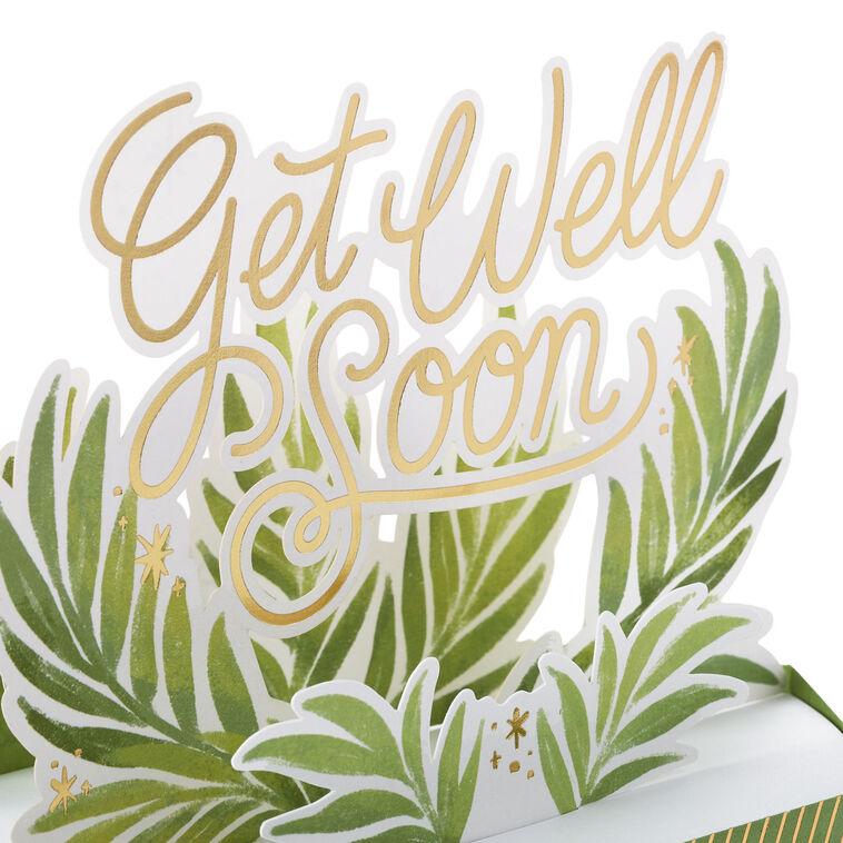 Hallmark Sending Happy Thoughts Pop-Up Get-Well Card