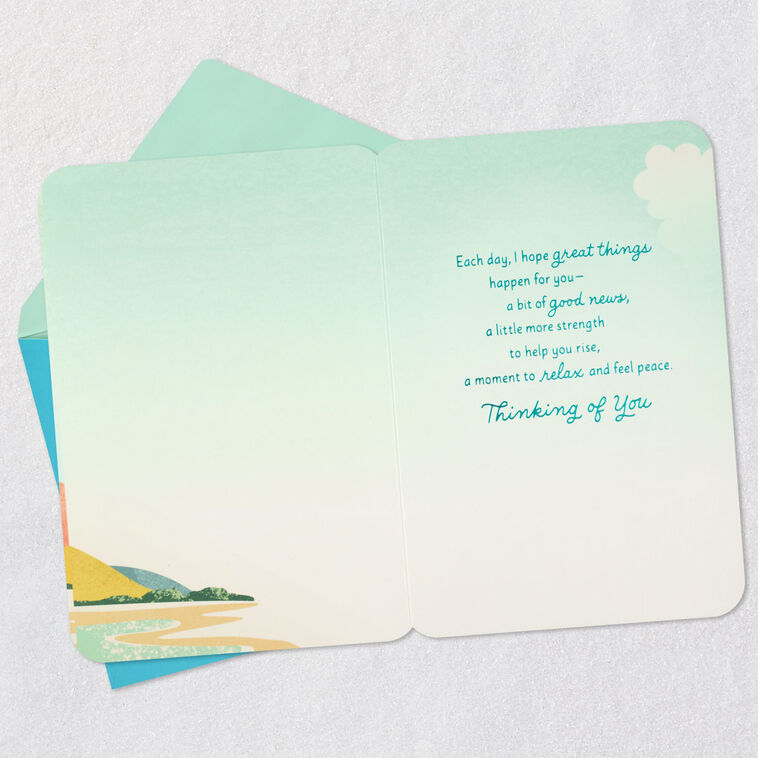 Hallmark Sending Healing Thoughts Your Way Get Well Card