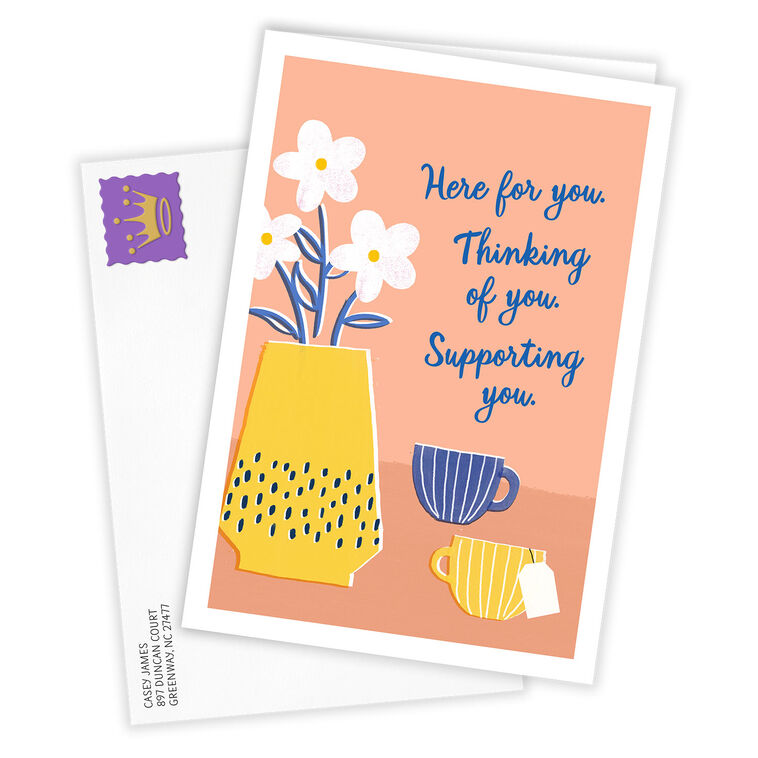 Hallmark Sending Strength And Love Custom Support Card