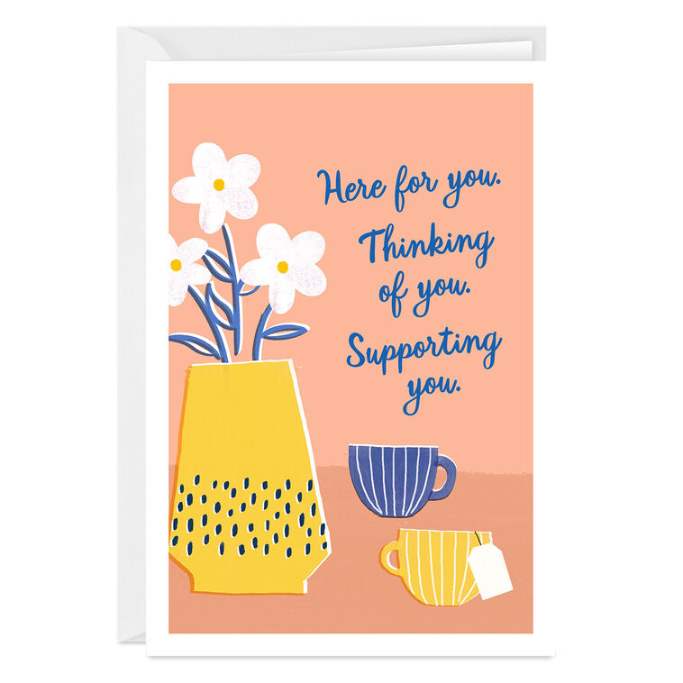 hallmark Sending Strength and Love Custom Support Card