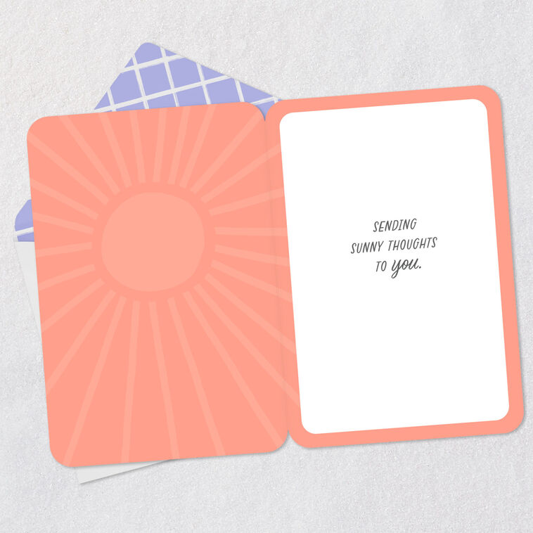 Hallmark Sending Sunny Thoughts Thinking Of You Card