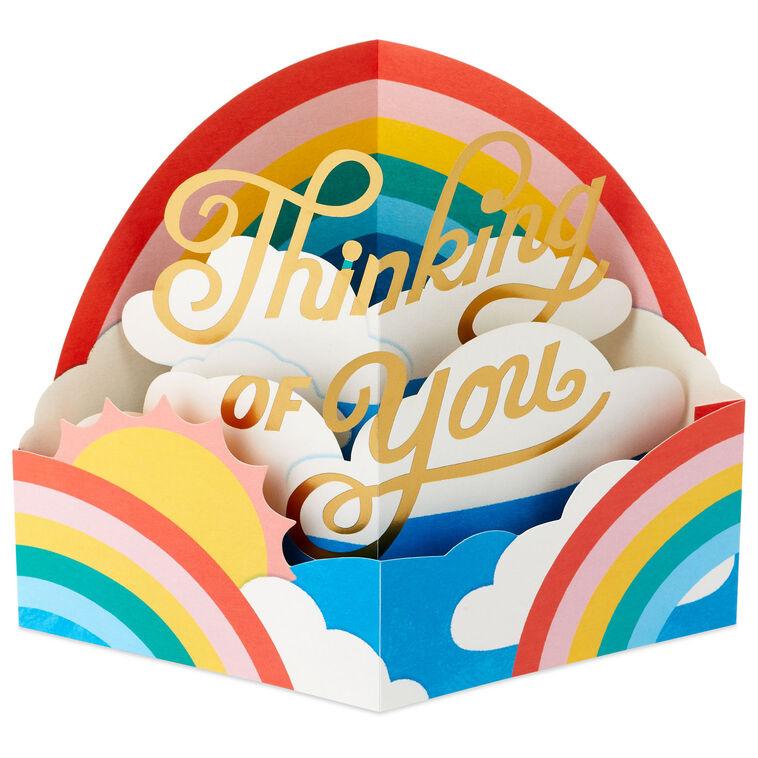 Hallmark Sending Sunny Thoughts Your Way 3D Thinking Of You Card