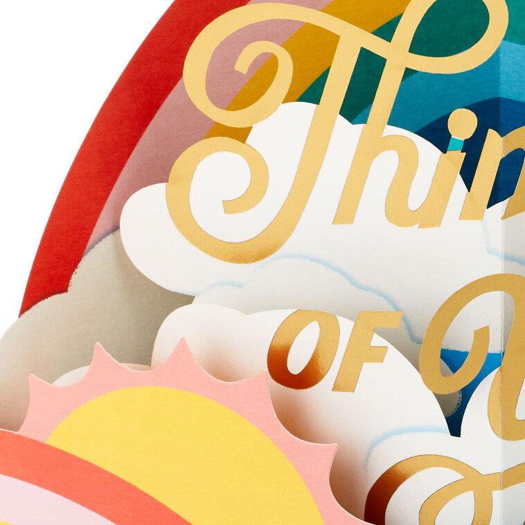 Hallmark Sending Sunny Thoughts Your Way 3D Thinking Of You Card
