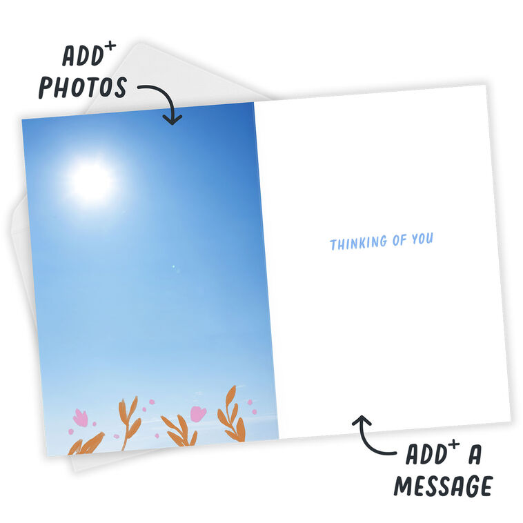 Hallmark Sending Sunshine Custom Thinking Of You Card