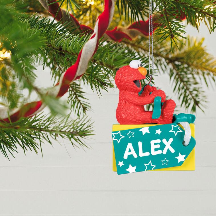 Hallmark Sesame Street® A Gift From Elmo Personalized Ornament Custom Text