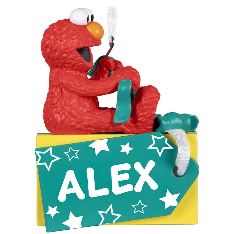 hallmark Sesame Street® A Gift From Elmo Personalized Ornament Custom Text