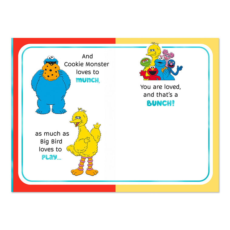 Hallmark Sesame Street® Loved A Bunch 1st Birthday Card For Granddaughter