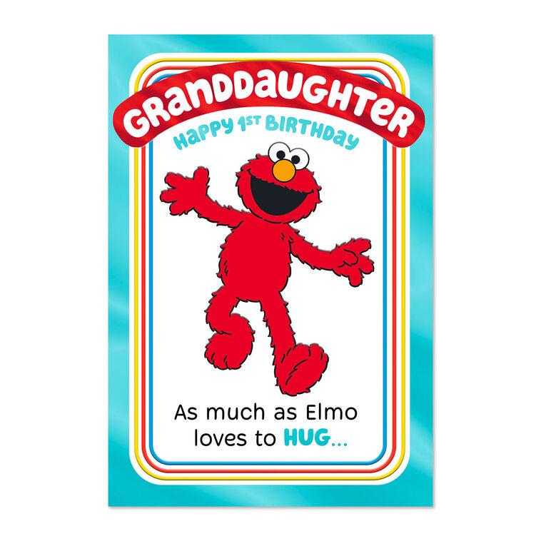 hallmark Sesame Street® Loved a Bunch 1st Birthday Card for Granddaughter