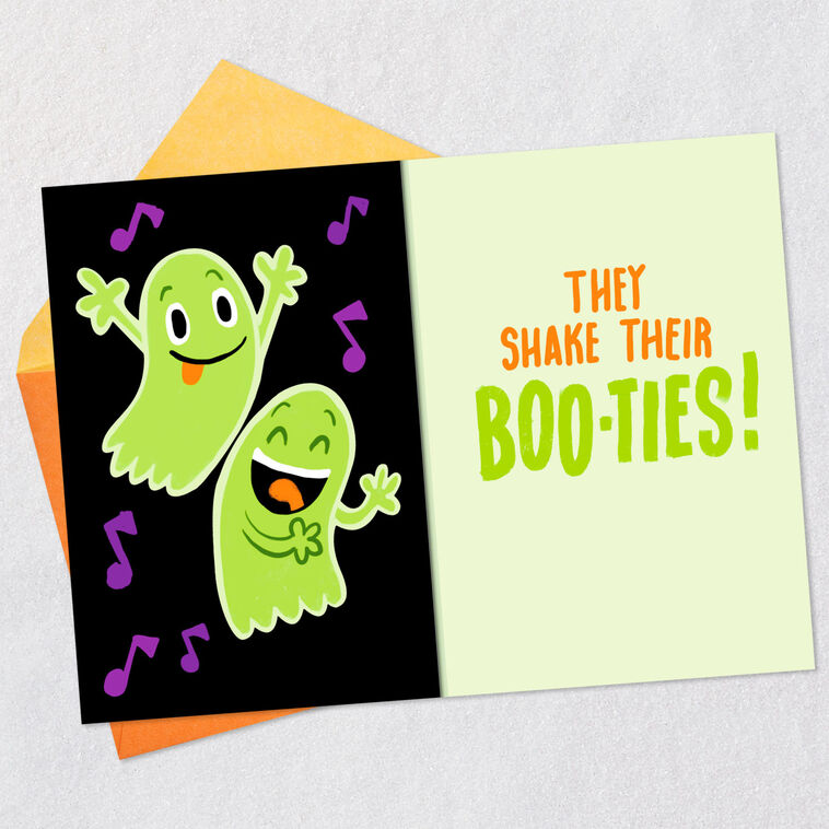 Hallmark Shaking Their Boo-ties Funny Pop-Up Halloween Card