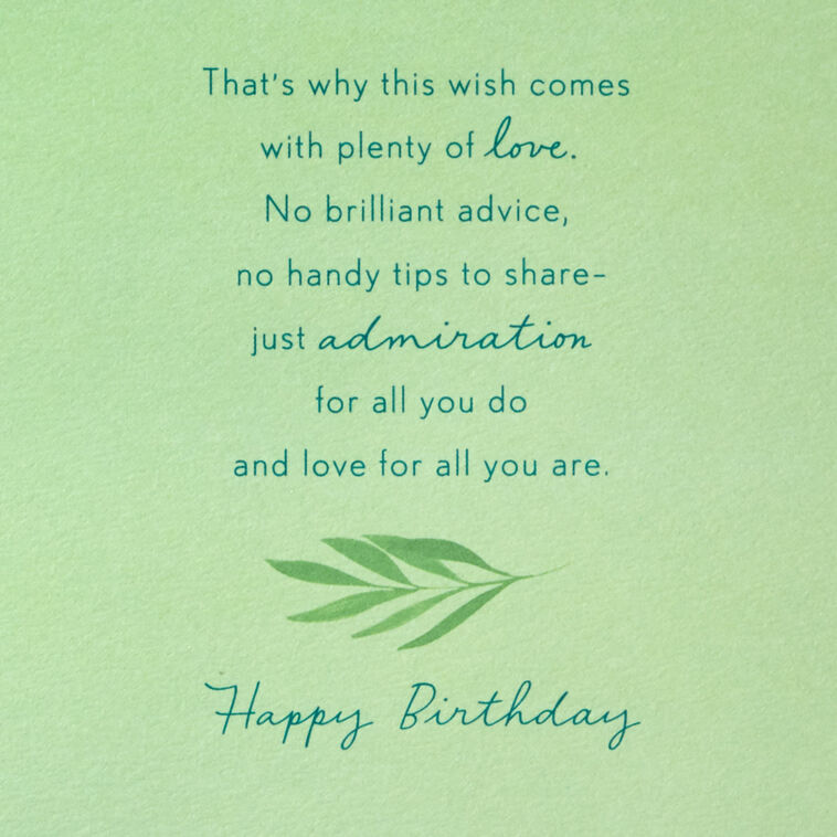 Hallmark Sharing A Wish With Plenty Of Love Birthday Card For Son