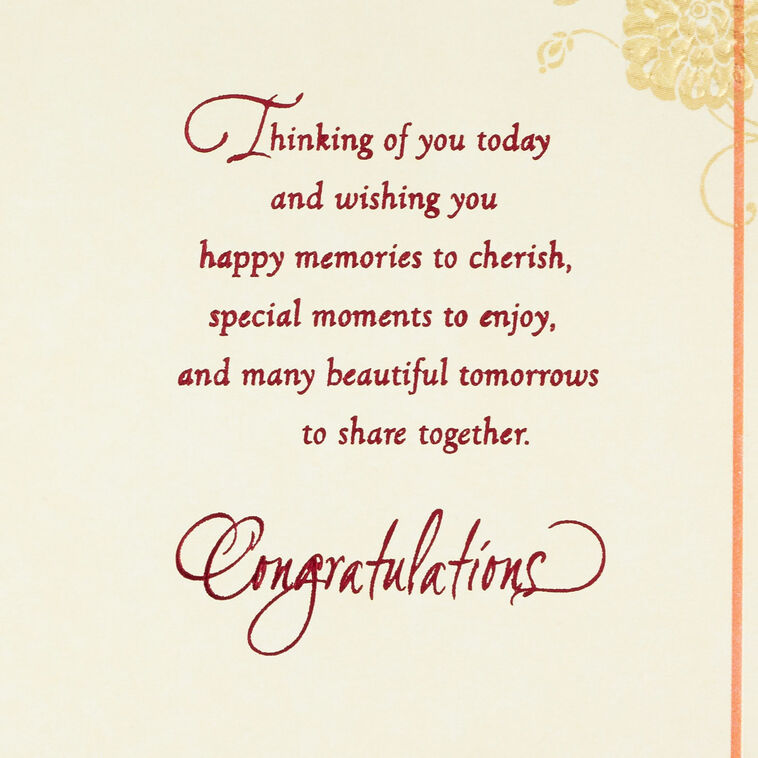Hallmark Sharing Beautiful Tomorrows Together Anniversary Card For Couple