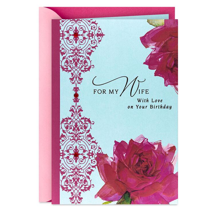 hallmark Sharing Life's Journey Birthday Card for Wife