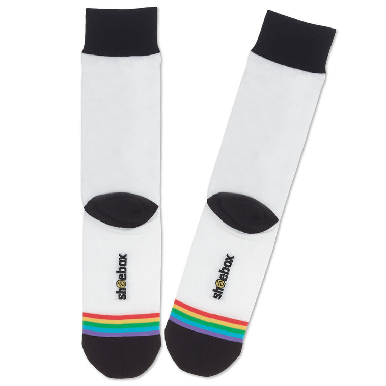 Hallmark Shoebox Sarcastic Unicorn Funny Crew Socks