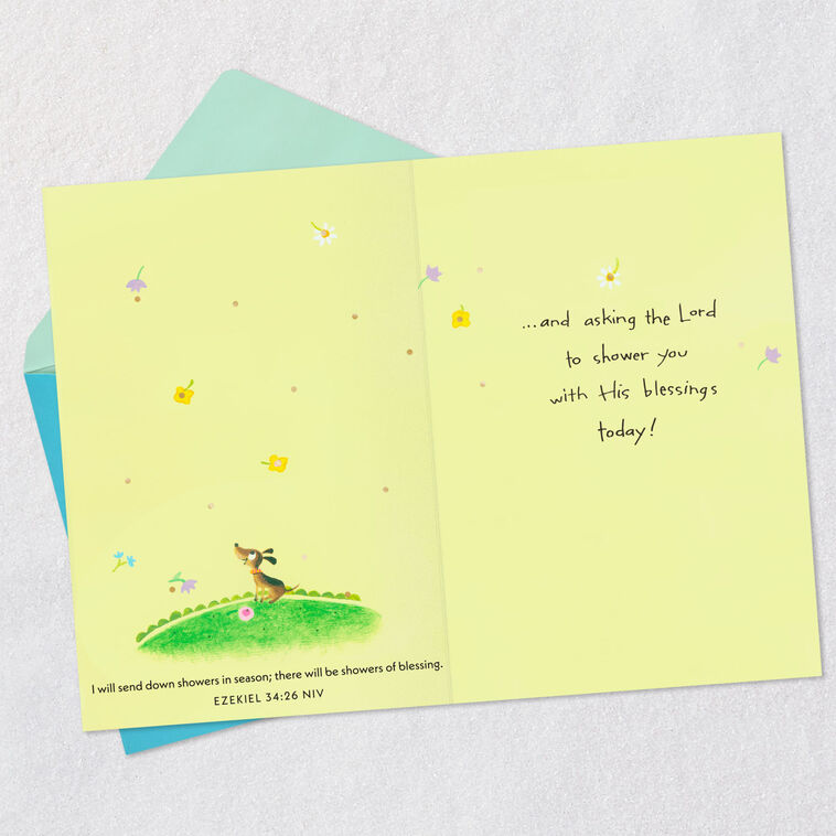 Hallmark Showers Of Blessings Religious Thinking Of You Card