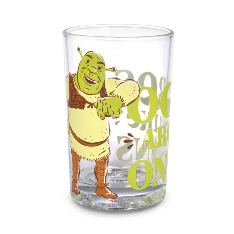 hallmark Shrek Ogres Are Like Onions Collectible Drinking Glass 13.5 oz