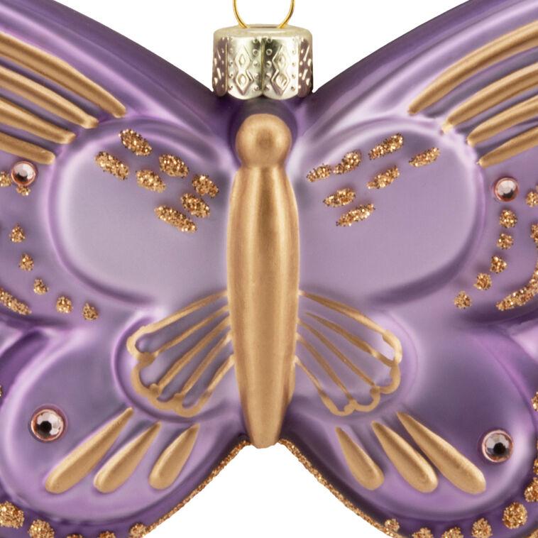 Hallmark Signature Butterfly Glass Hallmark Ornament