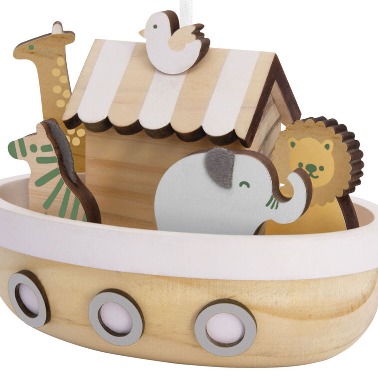 Hallmark Signature Noah's Ark Wood Hallmark Ornament