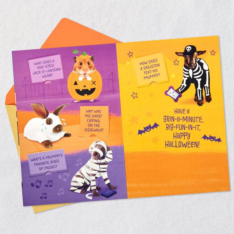 Hallmark Silly Riddles Funny Halloween Card For Kids