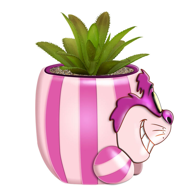Hallmark Silver Buffalo Disney Alice In Wonderland Mini Cheshire Cat Planter