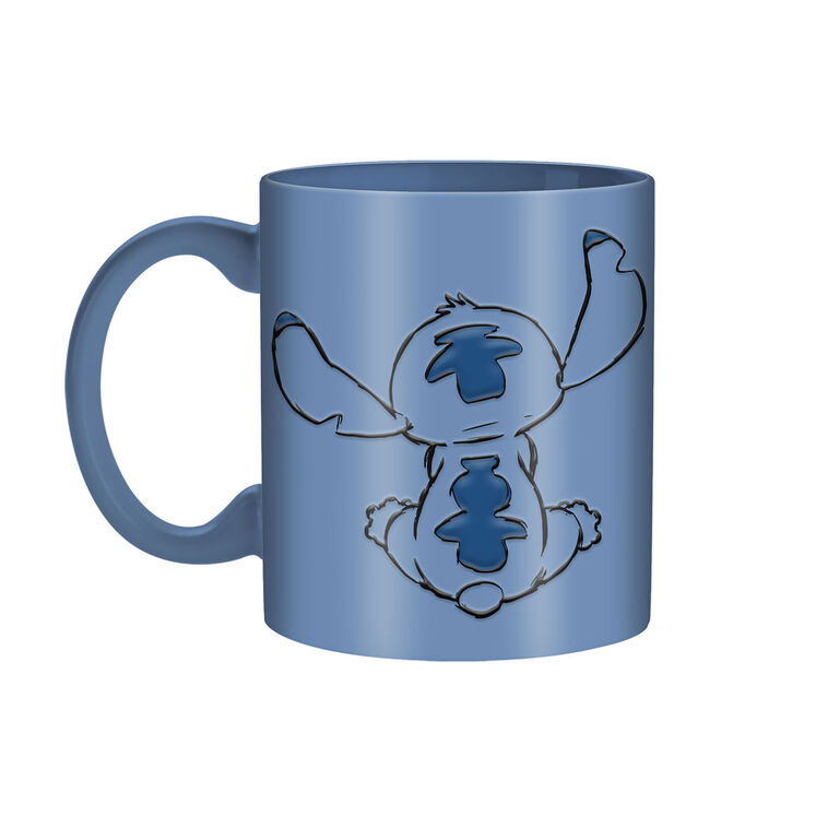 Hallmark Silver Buffalo Disney Stitch Front And Back Mug 20 Oz