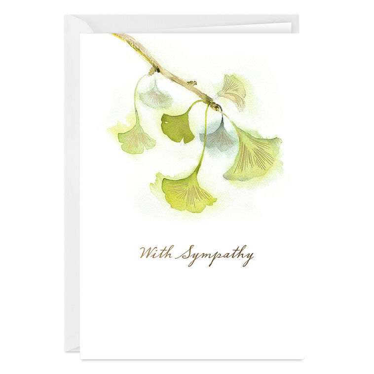 hallmark Simple Love and Comfort Custom Sympathy Card