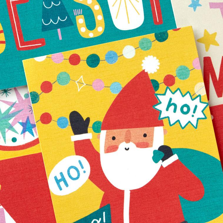 Hallmark Simply Festive Blank Boxed Christmas Notes Assortment Pack Of 36