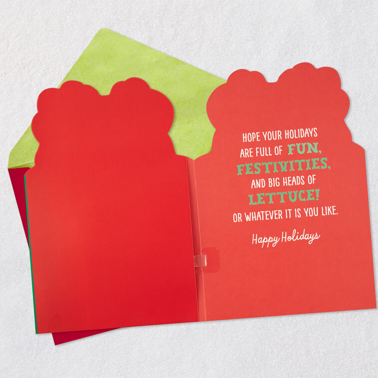 Hallmark Singing Guinea Pig Funny Musical Christmas Card