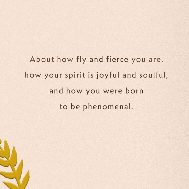 Hallmark Sis You're Worthy Of All The Love Birthday Card For Her