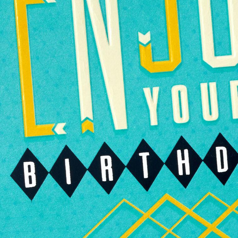 Hallmark Sit Back And Enjoy Life Birthday Card For Brother-in-Law