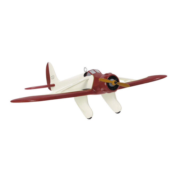 hallmark Sky's the Limit Kinner Sportwing Airplane Ornament