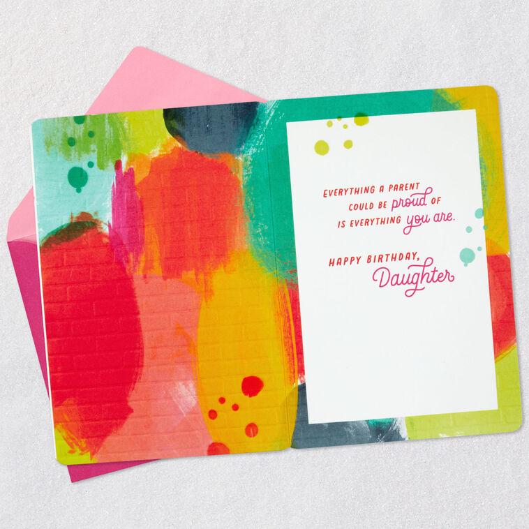 Hallmark Smart Kind Bold Brave Birthday Card For Daughter